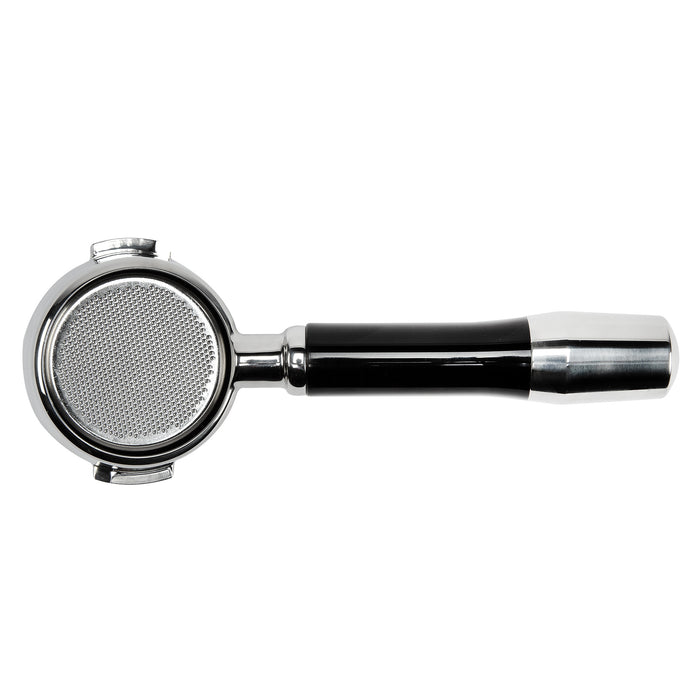 ECM Premium Stainless Steel Bottomless Portafilter - Top View