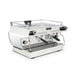La Marzocco Stainless Steel GB5 X AV Espresso Machine - 2 Group - Front Perspective View