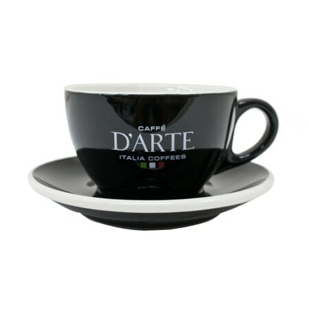 Caffe D'arte Cappucinno Cup & Saucer (10 oz)