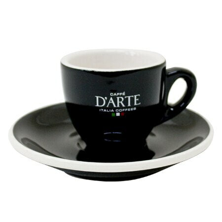 Caffe D'arte Espresso Cup & Saucer (2.5 oz)