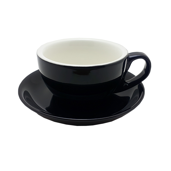 Java Gear 6 oz Ceramic Cup & Saucer