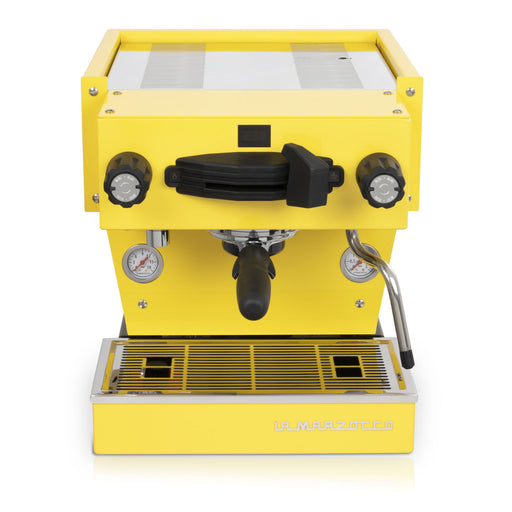 La Marzocco Yellow Linea Mini Espresso Machine - Front View