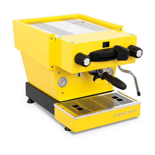 La Marzocco Yellow Linea Mini Espresso Machine - Perspective View