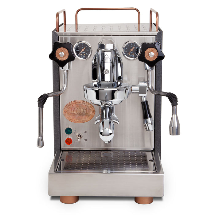 ECM Mechanika VI Slim Heritage Line Espresso Machine - Front View