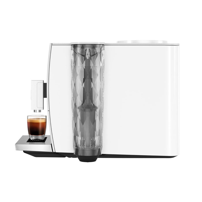 Jura ENA 4 Superautomatic Espresso Machine Nordic White - Right Profile View