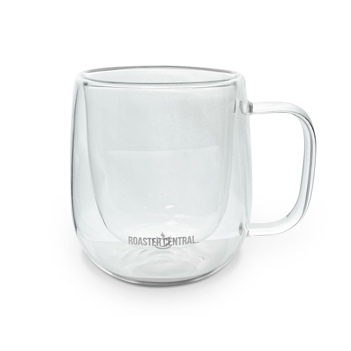 Transparent glass mug store