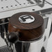 Rocket Walnut R9 One Espresso Machine - Group Top View