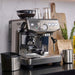 Breville Stainless Steel Barista Express® Impress Espresso Machine - Lifestyle View