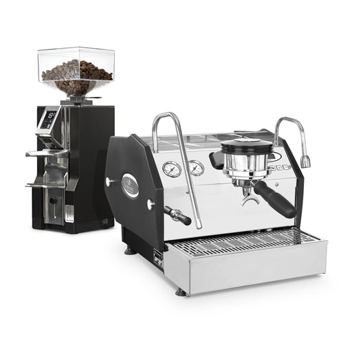 la Marzocco GS3 AV Espresso Machine & Eureka Black Mignon Libra Coffee Grinder Bundle