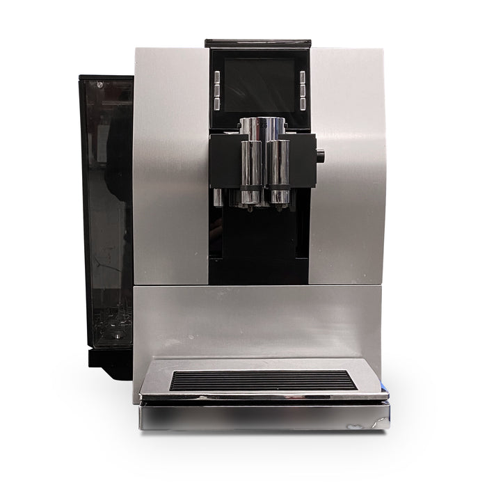 Jura Aluminum Z6 Superautomatic Espresso Machine - Refurbished - Front View