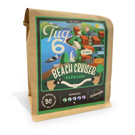 Tug 6 Coffee Roasters – Beach Cruiser Espresso (340 g)