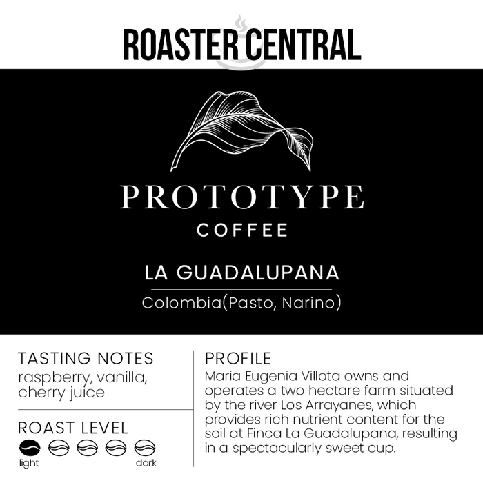 Prototype Coffee Roasters - La Guadalupana, Colombia - Light Roast - Flavour Profile