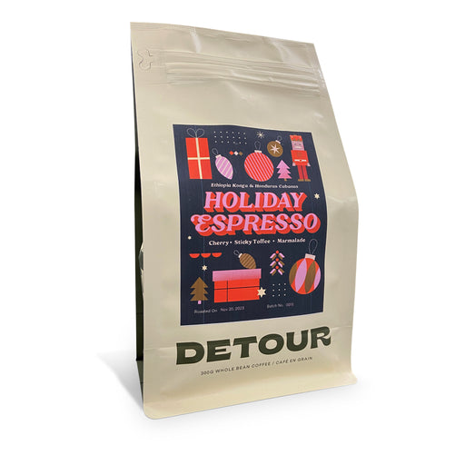 Detour Coffee Roasters - Holiday Espresso - Medium Roast (300g)