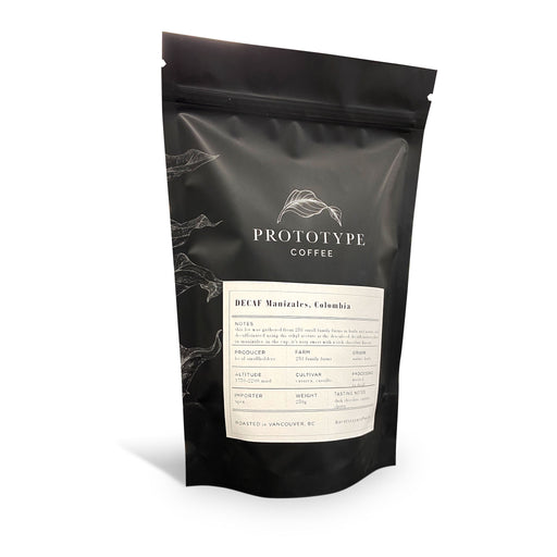 Prototype Coffee Roasters - Decaf Manizales, Columbia - Medium Roast (250g)