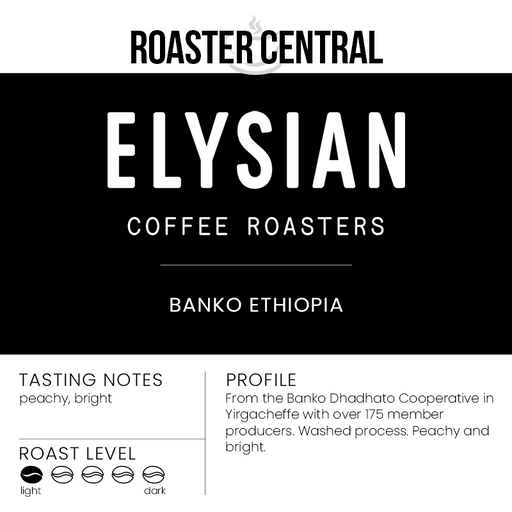 Elysian Coffee Roasters - Banko Ethiopia - Light Roast - Coffee Profile