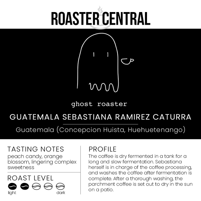 Ghost Roaster Coffee - Guatemala Sebastiana Ramirez Caturra - Medium Light Roast - Coffee Profile