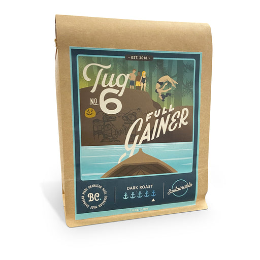 Tug 6 Coffee Roasters - Full Gainer Blend - Dark (340 g)