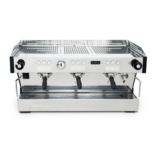 La Marzocco Stainless Steel Linea PB X Espresso Machine - 3 Group - Front View