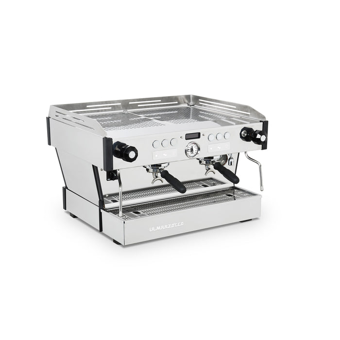 La Marzocco Stainless Steel Linea PB X AV Espresso Machine - 2 Groups - Front Perspective View