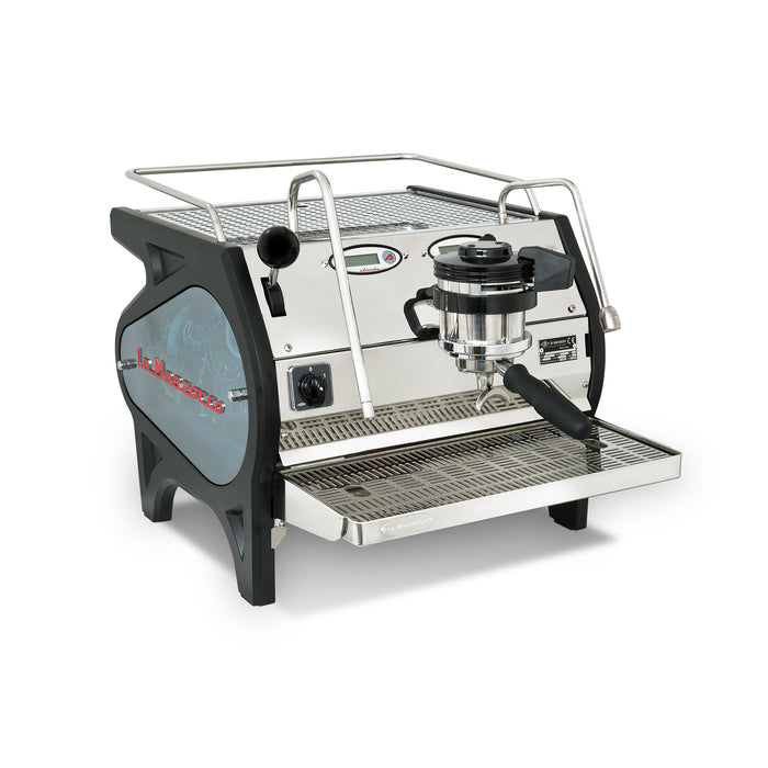 La Marzocco Stainless Steel Strada EP Espresso Machine - 1 Group - Front Perspective View