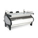 La Marzocco Stainless Steel Strada AV Espresso Machine - 2 Group - Back Perspective View