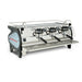 La Marzocco Stainless Steel Strada EP Espresso Machine - 3 Group - Front Perspective View