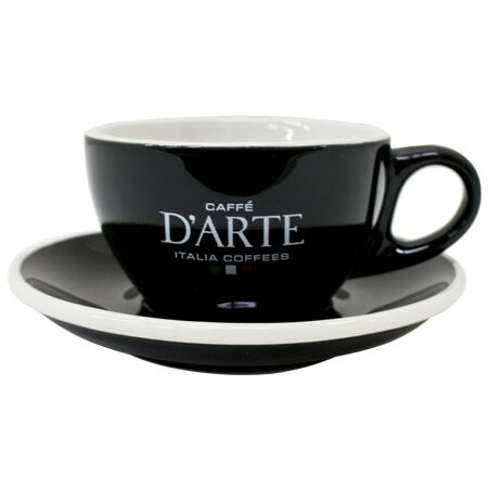 Caffe D'arte Cappucinno Cup & Saucer (6 oz)