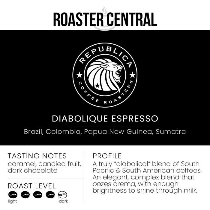 Republica Coffee Roasters - Diabolique Espresso (454g)