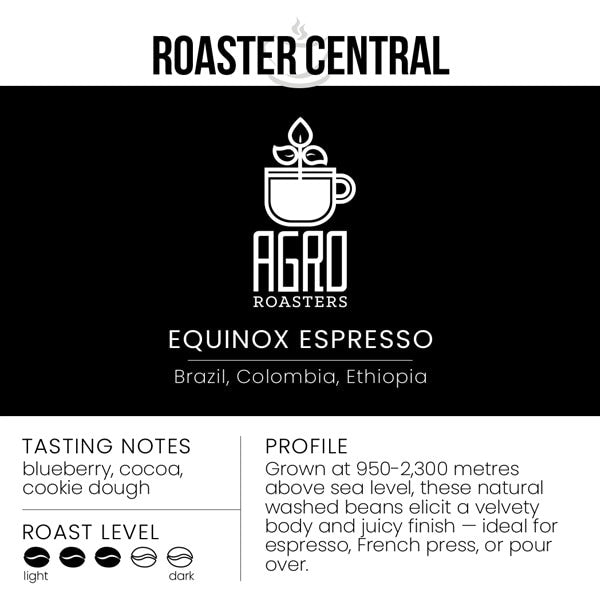 Agro Roasters - Equinox Espresso (340g)