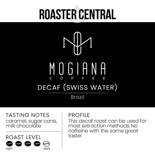 Mogiana Coffee - Decaf - Medium Dark (340g)