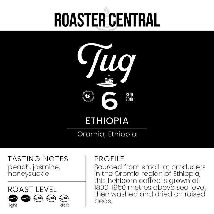 Tug 6 Coffee Roasters - Ethiopian (454g)