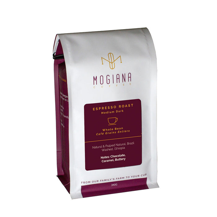 Mogiana Coffee -  Espresso - Medium Dark (340g)