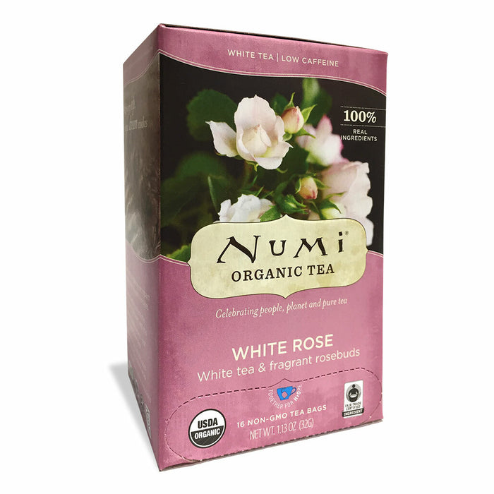 Numi Organic Tea White Rose (16 ct)