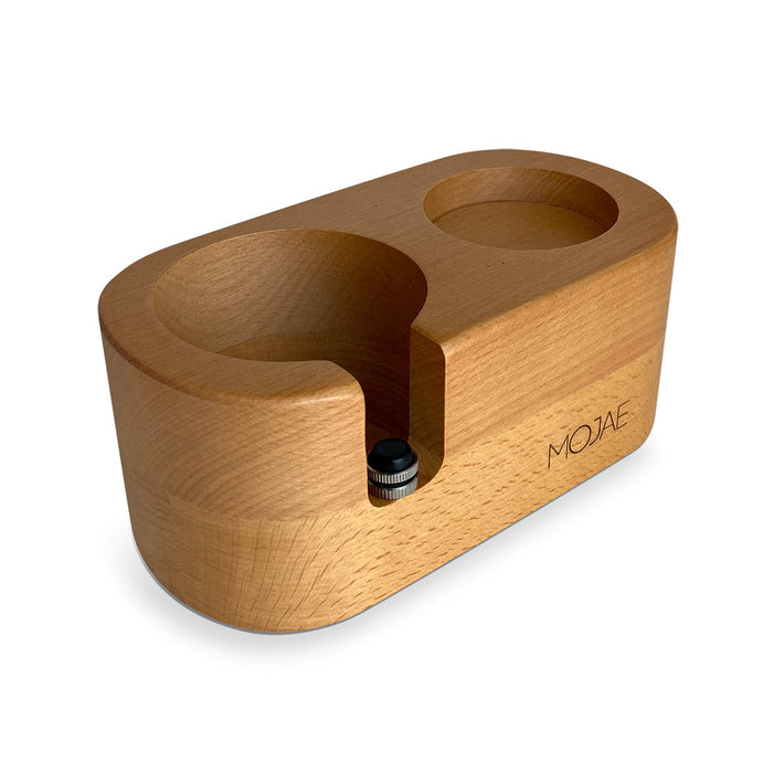 Java Gear Wood Base Tamper Stand - 58mm