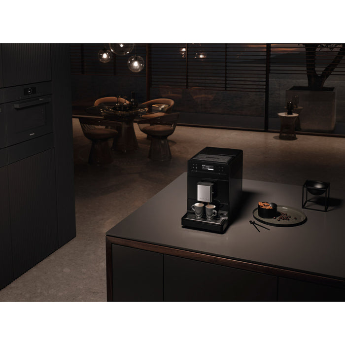 Miele NEW CM 5310 Silence Automatic Coffee Maker & Espresso Machine Combo,1.3  liters, Obsidian Black - Titanis