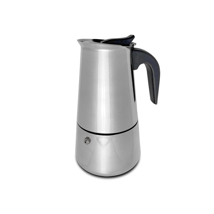 Stove Top Stainless Steel Espresso Maker (4 - Cup)