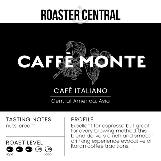 Caffè Monte Coffee Drip - Café Italiano - Tasting Profile